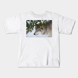 Timber Wolf Kids T-Shirt